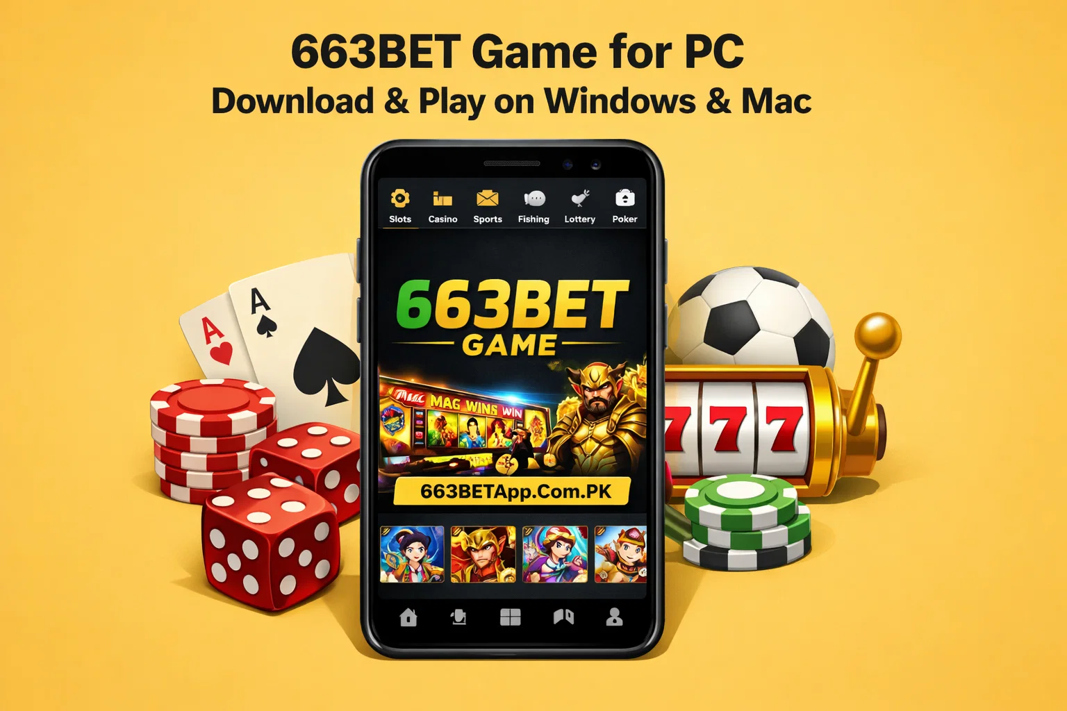 663BET Game for PC