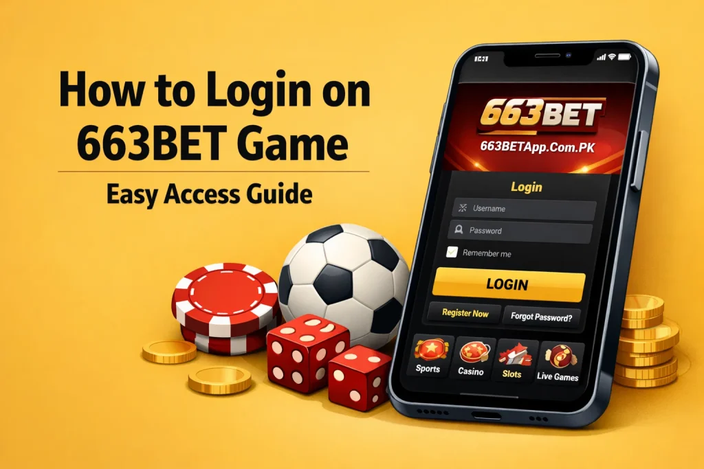 Login on 663BET Game